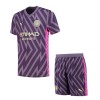 Officiële Voetbalshirt + Korte Broek Doelman Manchester City Uit 2023-24 - Kids